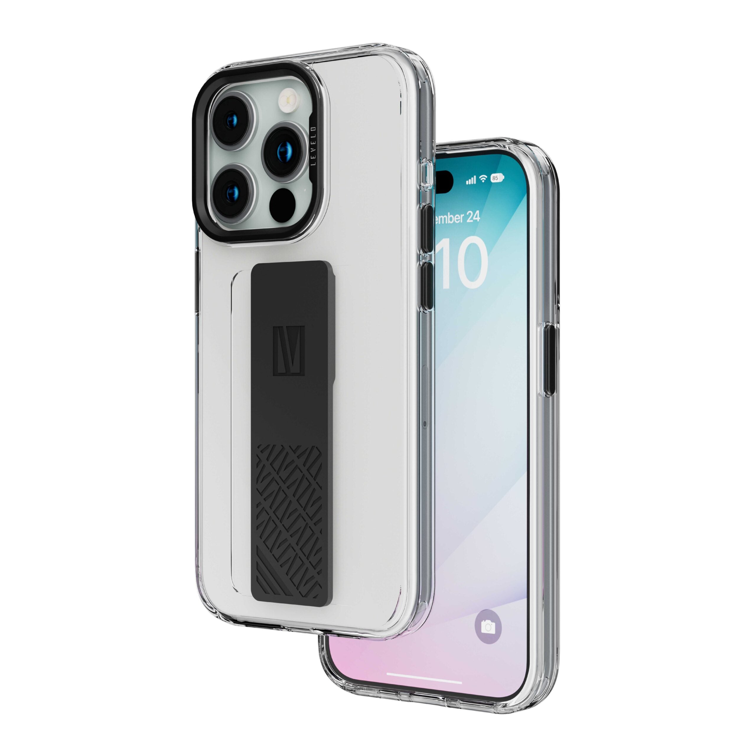 Levelo Graphia IMD Silicone Grip Case for iPhone 15 Pro Levelo Graphia IMD Silicone Grip Case for iPhone 15 Pro